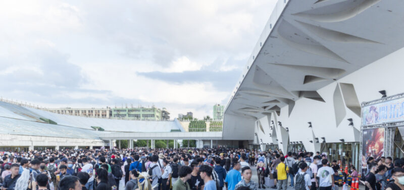 台湾FFのコスプレエリア