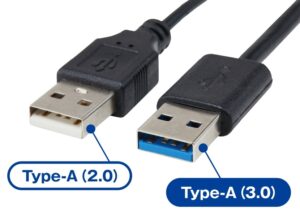 USB-A 2.0 3.0