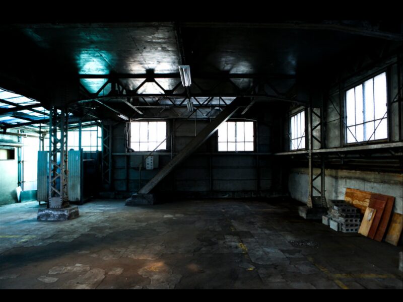 アイルーインスタジオ廃墟ブース